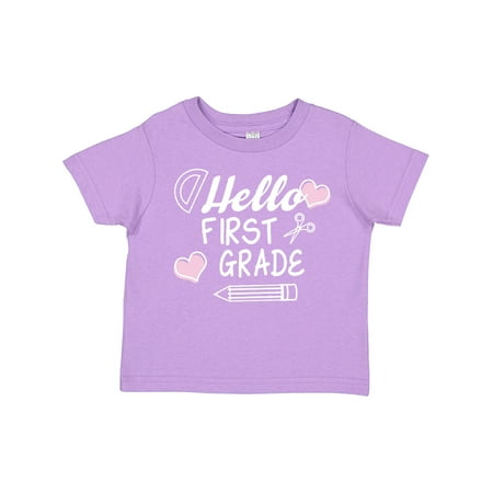Inktastic Hello 1st Grade with Hearts and School Supplies Gift Toddler Boy or Toddler Girl T-Shirt
Inktastic Hello 1st Grade with Hearts and School Supplies Gift Toddler Boy or Toddler Girl T-Shirt