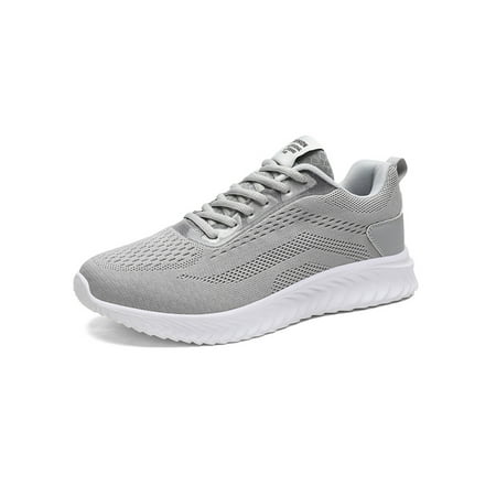 Colisha Men Running Shoe Mesh Trainers Sport Sneakers Mens Non-slip Walking Shoes Lace Up Casual Sneaker White Gray 8.5
Colisha Men Running Shoe Mesh Trainers Sport Sneakers Mens Non-slip Walking Shoes Lace Up Casual Sneaker White Gray 8.5