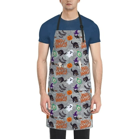 Goofa Happy Halloween Printed Waterproof Apron 33 Chef Aprons for Men Heavy Duty Chemical Work Apron Adjustable Bib Apron
Goofa Happy Halloween Printed Waterproof Apron 33 Chef Aprons for Men Heavy Duty Chemical Work Apron Adjustable Bib Apron
