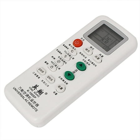 White Plastic Air Conditioner Remote Control Controller K-100SP