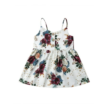 Kids Baby Girls Summer Strap Dresses Infant Child Flower Sleeveless Sundress Casual Outfits Clothes
Kids Baby Girls Summer Strap Dresses Infant Child Flower Sleeveless Sundress Casual Outfits Clothes