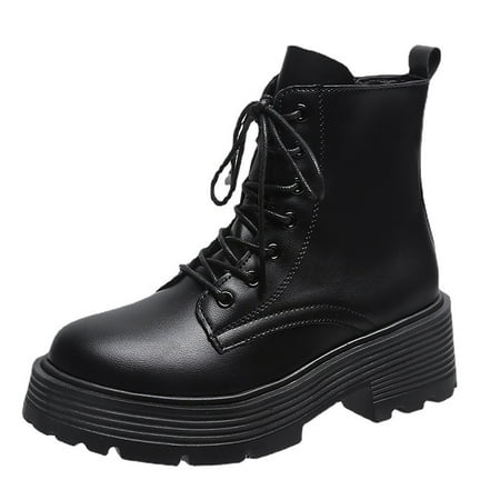 Entyinea Platform Boots for Women Fashion Low Block Heel Pointed Toe Fall Heeled Booties Shoes Black 38
Entyinea Platform Boots for Women Fashion Low Block Heel Pointed Toe Fall Heeled Booties Shoes Black 38