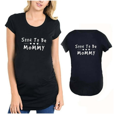 CEHVOM Women Maternity Top Side Ruched Short Sleeve Mommy Plus Size Pregnancy T-Shirt
CEHVOM Women Maternity Top Side Ruched Short Sleeve Mommy Plus Size Pregnancy T-Shirt