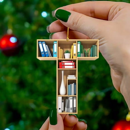 Pgeraug Pendant Book Lovers Heart Shaped Bookshelf Pendant Acrylic Ornament Hangs T
Pgeraug Pendant Book Lovers Heart Shaped Bookshelf Pendant Acrylic Ornament Hangs T