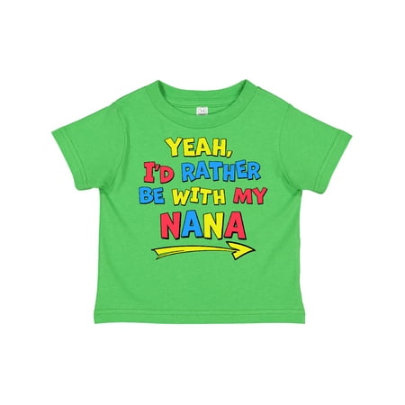 Inktastic Yeah I d Rather Be with My Nana in Red Yellow and Blue Gift Toddler Boy or Toddler Girl T-Shirt
Inktastic Yeah I d Rather Be with My Nana in Red Yellow and Blue Gift Toddler Boy or Toddler Girl T-Shirt