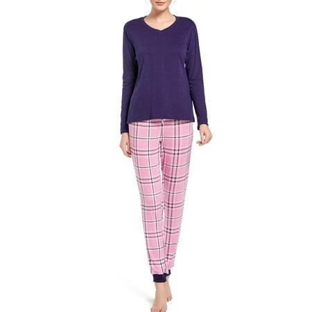 Frontwalk Women Nightwear Suit Printed Sleepwear Outfits 2 Pieces Pajamas Set Homewear Soft Pjs Drawstring Home Clothes Purple XL
Frontwalk Women Nightwear Suit Printed Sleepwear Outfits 2 Pieces Pajamas Set Homewear Soft Pjs Drawstring Home Clothes Purple XL