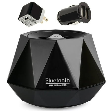 Opteka Portable Wireless Cell Phone Bluetooth Speaker with Built-In Speakerphone & 4 Hour Rechargeable Battery (Black) , USB Car Charger for the iPhone, iPad, Samsung, HTC, LG, Kindle, Nexus, Microsoft Opteka Portable Wireless Cell Phone Bluetooth Speaker with Built-In Speakerphone & 4 Hour Rechargeable Battery (Black) , USB Car Charger for the iPhone, iPad, Samsung, HTC, LG, Kindle, Nexus, Microsoft
