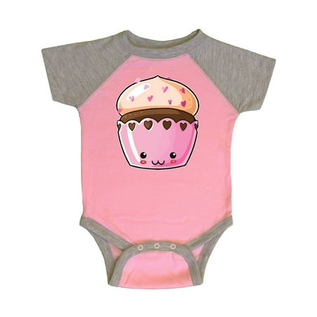 Inktastic Cute Smiling Chocolate Cupcake with Heart Sprinkles Gift Baby Boy or Baby Girl Bodysuit
Inktastic Cute Smiling Chocolate Cupcake with Heart Sprinkles Gift Baby Boy or Baby Girl Bodysuit