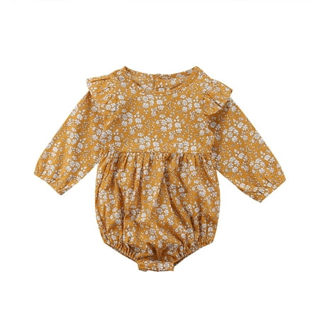 Sunisery Tops Newborn Infant Baby Girls Floral Romper Bodysuit Autumn Clothes Outfits 1-2 Years
Sunisery Tops Newborn Infant Baby Girls Floral Romper Bodysuit Autumn Clothes Outfits 1-2 Years