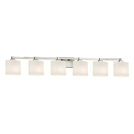 Justice Design Group Fsn-8436-30-Opal Regency 6 Light 51-1/2 Wide Bathroom Vanity Light -
Justice Design Group Fsn-8436-30-Opal Regency 6 Light 51-1/2 Wide Bathroom Vanity Light -