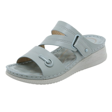 Sandals Women Fashion Summer Slip On Casual Open Toe Wedges Comfortable Beach Shoes Sandals Slippers Womens Sandals
Sandals Women Fashion Summer Slip On Casual Open Toe Wedges Comfortable Beach Shoes Sandals Slippers Womens Sandals