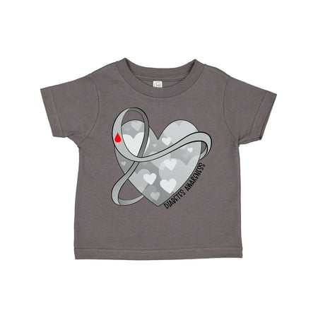 Inktastic Diabetes Awareness Gray Ribbon Around Heart Gift Toddler Boy or Toddler Girl T-Shirt
Inktastic Diabetes Awareness Gray Ribbon Around Heart Gift Toddler Boy or Toddler Girl T-Shirt