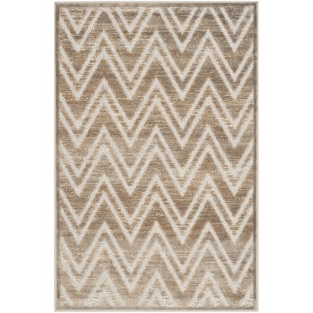 Safavieh Paradise Collection PAR356-3110 Mouse Viscose Area Rug (2'7" x 4')