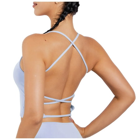 Hanas Fashion Lingerie Women s Sports Bra Padded Cross Back Backless Sports Bra Crop Top For Yoga Fitness Honeymoon
Hanas Fashion Lingerie Women s Sports Bra Padded Cross Back Backless Sports Bra Crop Top For Yoga Fitness Honeymoon