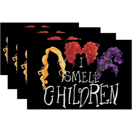 Halloween Decorations Sanderson Sisters Placemats 12 x 18 Inch Set of 4 Party Décor Rustic Vintage Washable Table Mats AP172
Halloween Decorations Sanderson Sisters Placemats 12 x 18 Inch Set of 4 Party Décor Rustic Vintage Washable Table Mats AP172