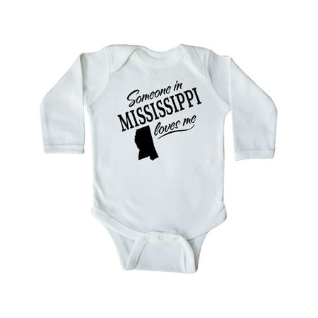 Inktastic Someone in Mississippi Loves Me Gift Baby Boy or Baby Girl Long Sleeve Bodysuit
Inktastic Someone in Mississippi Loves Me Gift Baby Boy or Baby Girl Long Sleeve Bodysuit