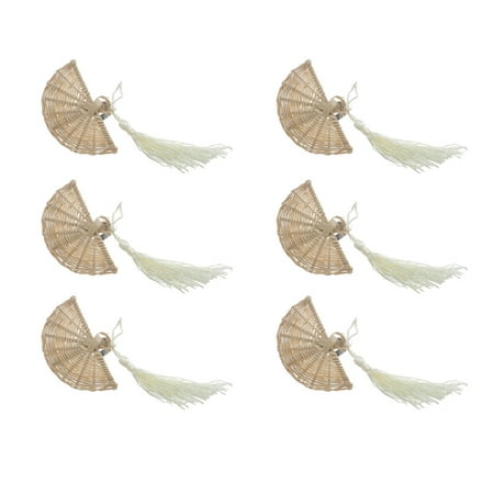 6Pcs Rattan Simulation Napkin Buckle Western Restaurant Napkin Ring Table Setting Home Party Wedding Decoration (Tassel)
6Pcs Rattan Simulation Napkin Buckle Western Restaurant Napkin Ring Table Setting Home Party Wedding Decoration (Tassel)