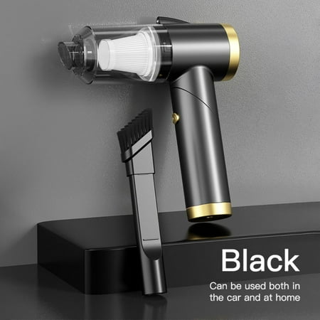 Car Vacuum Cleaner Wireless Folding Strong Suction Hand-held Portable with Led Lights 3 in 1 Suction Nozzle Car Vacuum Cleaner Black
Car Vacuum Cleaner Wireless Folding Strong Suction Hand-held Portable with Led Lights 3 in 1 Suction Nozzle Car Vacuum Cleaner Black