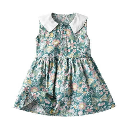 Toddler Kids Baby Girls Spring Summer Cute Floral Cotton Sleeveless Princess Dress Fashion Clothes
Toddler Kids Baby Girls Spring Summer Cute Floral Cotton Sleeveless Princess Dress Fashion Clothes