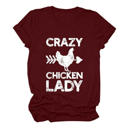 Womens Tops Oversized T Shirts for Women Womens Work Tops Short Sleeve Out Blouse Farmer Funny Letter Print Shirt T-Shirt Tops Backless Top White Crop Top Clearance Red 2XL
Womens Tops Oversized T Shirts for Women Womens Work Tops Short Sleeve Out Blouse Farmer Funny Letter Print Shirt T-Shirt Tops Backless Top White Crop Top Clearance Red 2XL