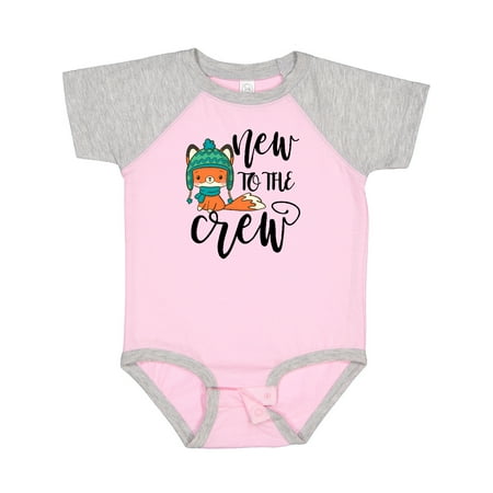 Inktastic Fox - New to the Crew Gift Baby Boy or Baby Girl Bodysuit