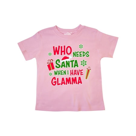 Inktastic Who Needs Santa When I Have Glamma Gift Toddler Boy or Toddler Girl T-Shirt
Inktastic Who Needs Santa When I Have Glamma Gift Toddler Boy or Toddler Girl T-Shirt