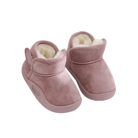 Kesitin Unisex-Child Comfort Round Toe Winter Shoe Indoor Outdoor Warm Walking Shoes Non-Slip Soft Sole Toddler Booties Pink 7C
Kesitin Unisex-Child Comfort Round Toe Winter Shoe Indoor Outdoor Warm Walking Shoes Non-Slip Soft Sole Toddler Booties Pink 7C