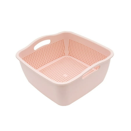 MEIDELI Drain Basket Quick Drainage Thickened Premium Double Layer Fruits Vegetable Drain Basket
MEIDELI Drain Basket Quick Drainage Thickened Premium Double Layer Fruits Vegetable Drain Basket