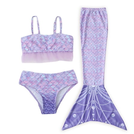 GYRATEDREAM Girls Ruffles Bikini Swimsuit Mermaid Fish Tail 3PCS Swimsuit for 1-14 Years Kid
GYRATEDREAM Girls Ruffles Bikini Swimsuit Mermaid Fish Tail 3PCS Swimsuit for 1-14 Years Kid