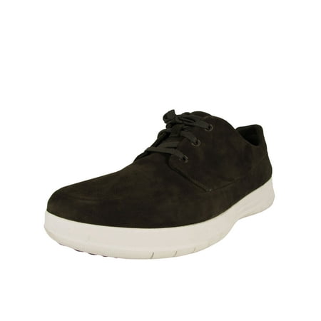 Fitflop Mens Sporty Pop Suede Lace Up Sneaker Shoes Camouflage Green US 10