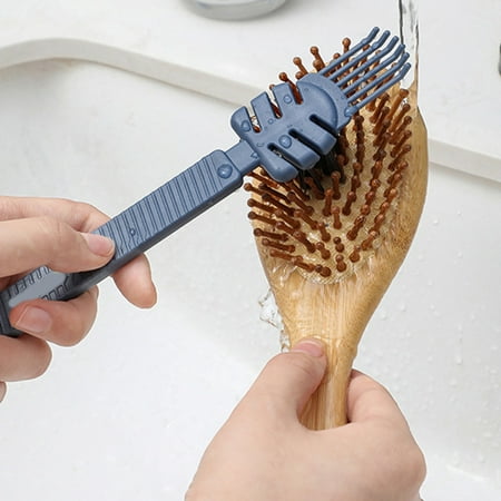Hadanceo Hair Comb Brush Non-slip Comfortable to Grip Duster Brush Labor-saving Durable for Salon