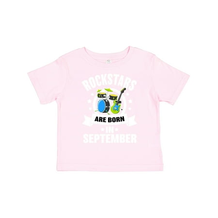 Inktastic Rockstars Are Born in September Birthday Gift Toddler Boy or Toddler Girl T-Shirt
Inktastic Rockstars Are Born in September Birthday Gift Toddler Boy or Toddler Girl T-Shirt