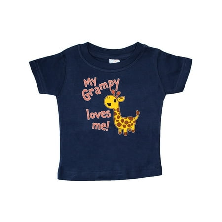 Inktastic My Grampy Loves me- cute giraffe Gift Baby Boy or Baby Girl T-Shirt
Inktastic My Grampy Loves me- cute giraffe Gift Baby Boy or Baby Girl T-Shirt