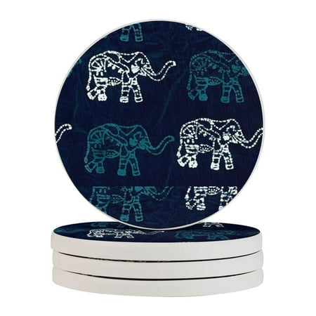 Circular Drink Coasters Set White And Green Elephants Beautiful Home Decor Diatomite Heat-Resistant Diatomite Protect Table Countertop
Circular Drink Coasters Set White And Green Elephants Beautiful Home Decor Diatomite Heat-Resistant Diatomite Protect Table Countertop