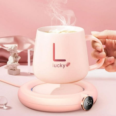 Coffee Mug Warmer 5.12x4.61in Coffee Cup Warmer For Desk USB Electric Coffee Warmer With Three Temperature Settings 55-65-75 Cup Warmer For Coffee Cocoa Tea Milk With Auto Shut Off (No Cup)
Coffee Mug Warmer 5.12x4.61in Coffee Cup Warmer For Desk USB Electric Coffee Warmer With Three Temperature Settings 55-65-75 Cup Warmer For Coffee Cocoa Tea Milk With Auto Shut Off (No Cup)