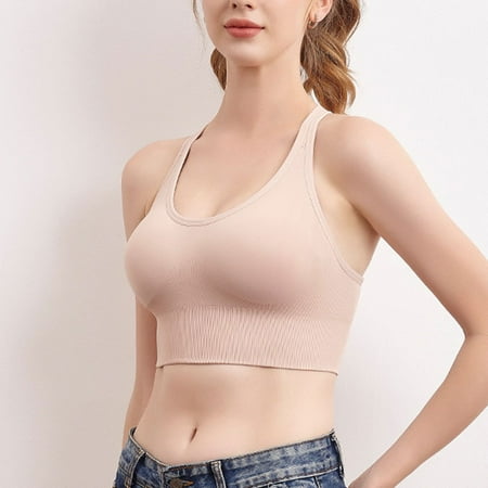 Women Sports Bra Push Up Seamless Female Workout Underwear Wireless Paded Bra High Impact Support for Yoga Gym Fitness S Nude
Women Sports Bra Push Up Seamless Female Workout Underwear Wireless Paded Bra High Impact Support for Yoga Gym Fitness S Nude