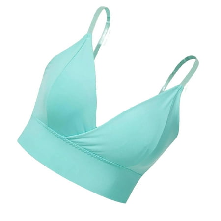 Spaghetti Strap A Piece Mint Blue Plus Size Bras & Bralettes (Women s)