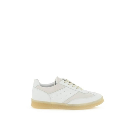 

Mm6 maison margiela replica leather sneakers