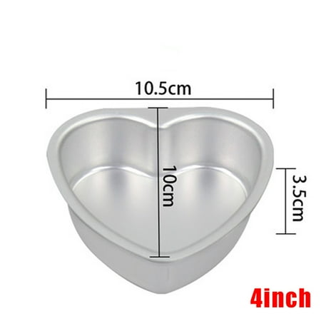 4 Inch Cake Mold Aluminium Alloy Love Heart Shape DIY Mould Baking Kitchen Tool
4 Inch Cake Mold Aluminium Alloy Love Heart Shape DIY Mould Baking Kitchen Tool