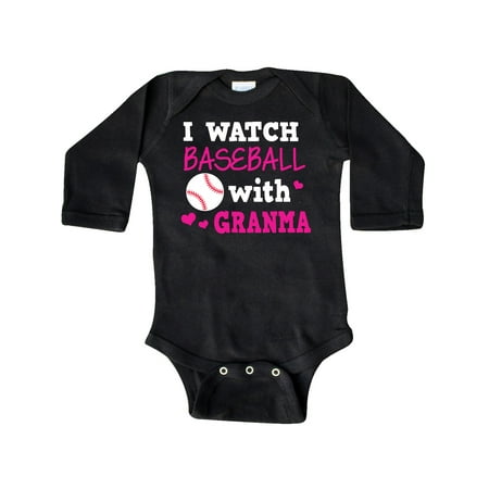 Inktastic I Watch Baseball with My Granma Gift Baby Boy or Baby Girl Long Sleeve Bodysuit
Inktastic I Watch Baseball with My Granma Gift Baby Boy or Baby Girl Long Sleeve Bodysuit