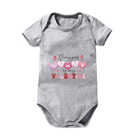 Summer Savings Clearance! Dezsed Sorry Girl Mommy Is My Valentine Baby Outfit Toddler Baby Boys Girl Comfortable Mother s Day Letter Print Short Sleeve Romper Jumpsuit
Summer Savings Clearance! Dezsed Sorry Girl Mommy Is My Valentine Baby Outfit Toddler Baby Boys Girl Comfortable Mother s Day Letter Print Short Sleeve Romper Jumpsuit