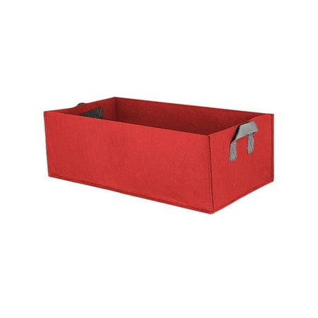 Fabric Raised Garden Bed Rectangle Breathable Planting Container Growth Bag