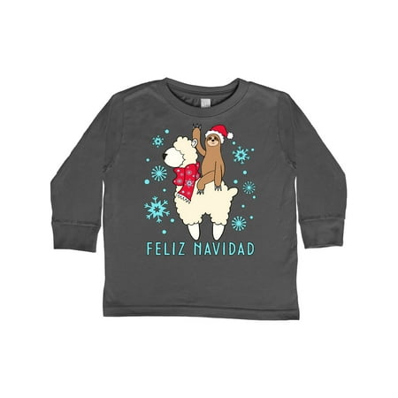 Inktastic Feliz Navidad Cute Sloth and Llama with Snowflakes Gift Toddler Boy or Toddler Girl Long Sleeve T-Shirt
Inktastic Feliz Navidad Cute Sloth and Llama with Snowflakes Gift Toddler Boy or Toddler Girl Long Sleeve T-Shirt