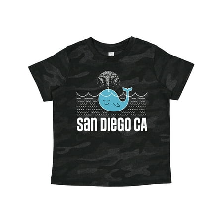 Inktastic San Diego California Whale Gift Toddler Boy or Toddler Girl T-Shirt 
Inktastic San Diego California Whale Gift Toddler Boy or Toddler Girl T-Shirt