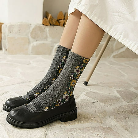 DENGDENG Women Warm Floral Socks Winter Thick Cotton Sock Soft Winter Warm Socks for Women
DENGDENG Women Warm Floral Socks Winter Thick Cotton Sock Soft Winter Warm Socks for Women