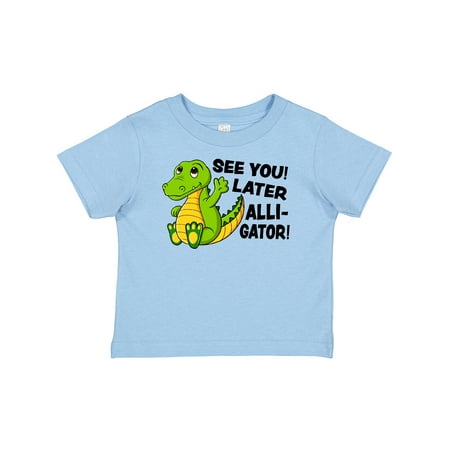 Inktastic See You Later Alligator Gift Baby Boy or Baby Girl T-Shirt