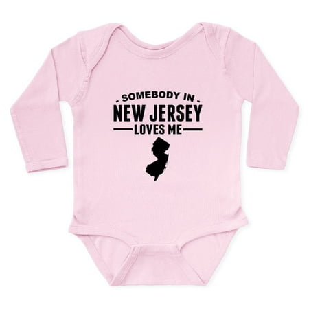 CafePress - Somebody In New Jersey Loves Me Body Suit - Long Sleeve Infant Bodysuit
CafePress - Somebody In New Jersey Loves Me Body Suit - Long Sleeve Infant Bodysuit