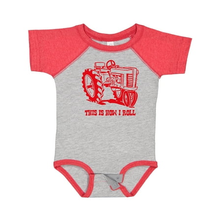 Inktastic This is How I Roll Tractor RED Gift Baby Boy or Baby Girl Bodysuit
Inktastic This is How I Roll Tractor RED Gift Baby Boy or Baby Girl Bodysuit