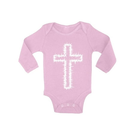 Awkward Styles White Cross Baby Bodysuit Long Sleeve Tops for Newborn Baby Christian Cross Clothes for Baby Boys Christian Bodysuits for Baby Girls Jesus Clothing for Baby Kids Cross One Piece
Awkward Styles White Cross Baby Bodysuit Long Sleeve Tops for Newborn Baby Christian Cross Clothes for Baby Boys Christian Bodysuits for Baby Girls Jesus Clothing for Baby Kids Cross One Piece