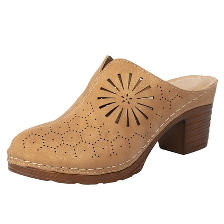 Women s Hollow Out Large High Heeled Thick Soled Comfortable Casual Sandals Heel Lifts for Leg Length Discrepancy Women for Sandals Womens High Heel Sandals Heels for Women Sandals Massage
Women s Hollow Out Large High Heeled Thick Soled Comfortable Casual Sandals Heel Lifts for Leg Length Discrepancy Women for Sandals Womens High Heel Sandals Heels for Women Sandals Massage